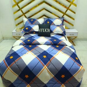 BLUE STARLIT 7/7 DUVET SET