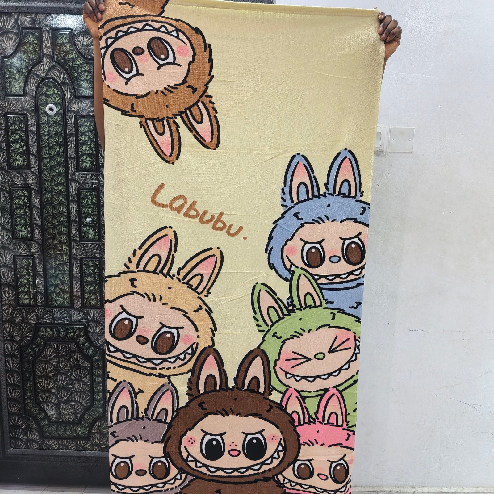 LABUBU KIDS LARGE TOWEL 28/51 INCHES