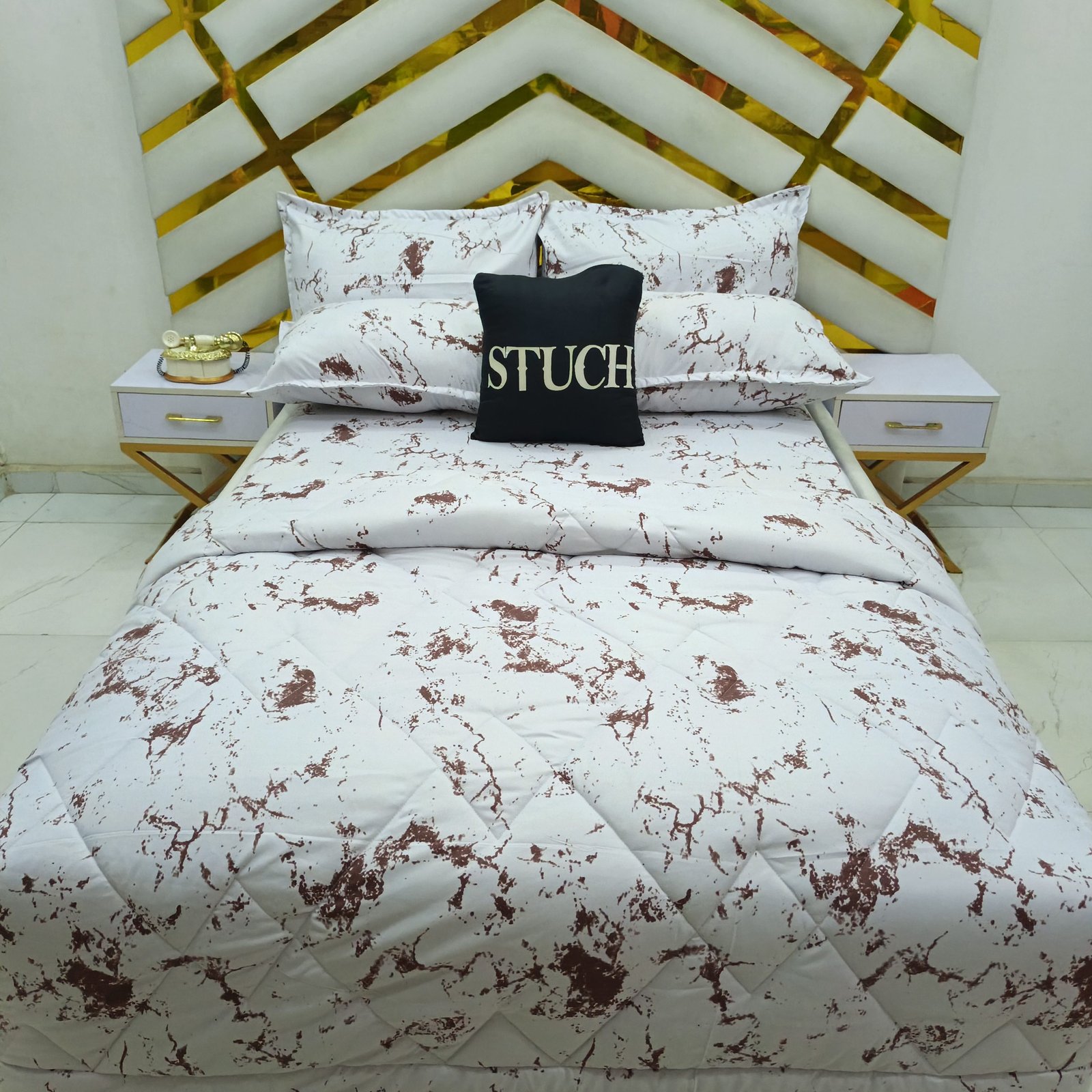 COFFE SPLASH 7/7 DUVET SET