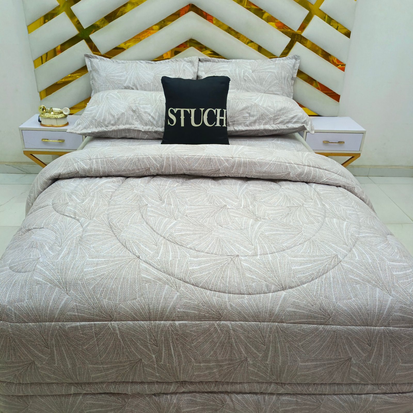 BROWN MAIZE 7/7 DUVET SET