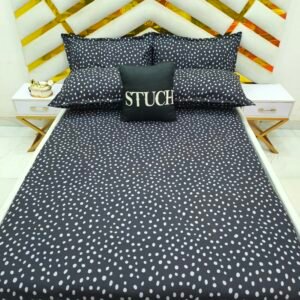 SFL6 BLACK DOT 7/7 BEDSHEET