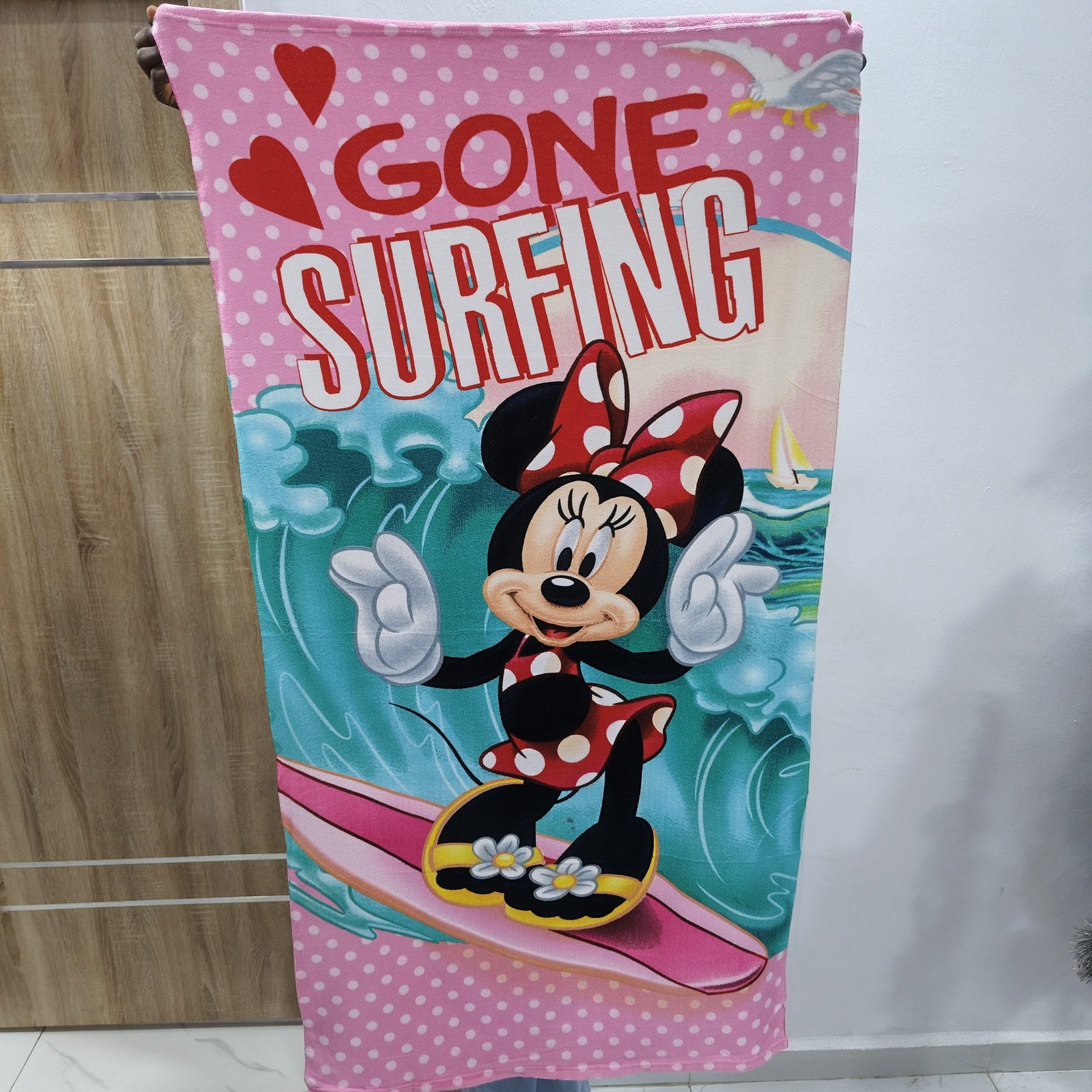 GONE SURFING KIDS LARGE TOWEL 28/51 INCHES