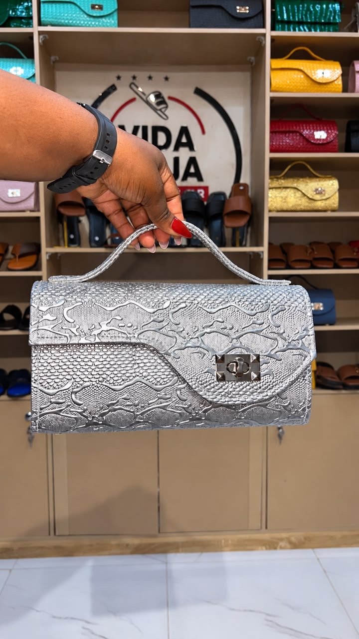 Silver Handmade Bag 002