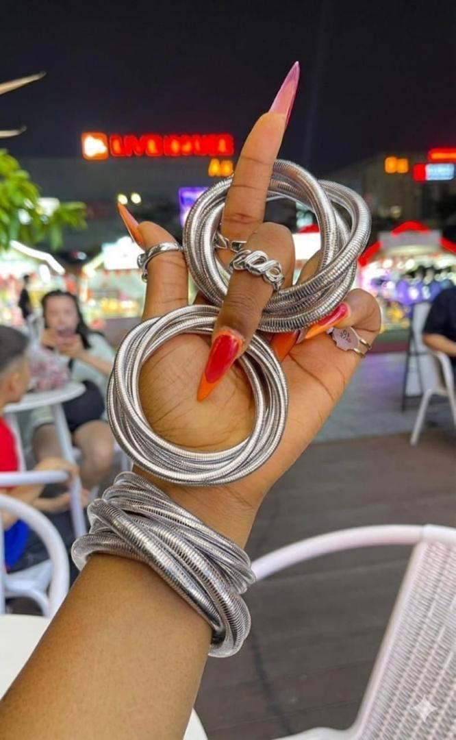 Silver bracelet 016