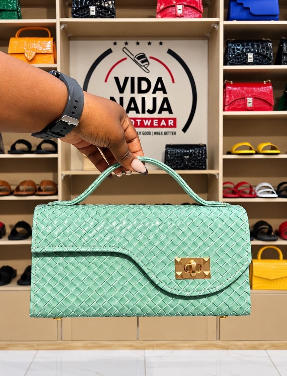 Mint green Handmade Bag 007