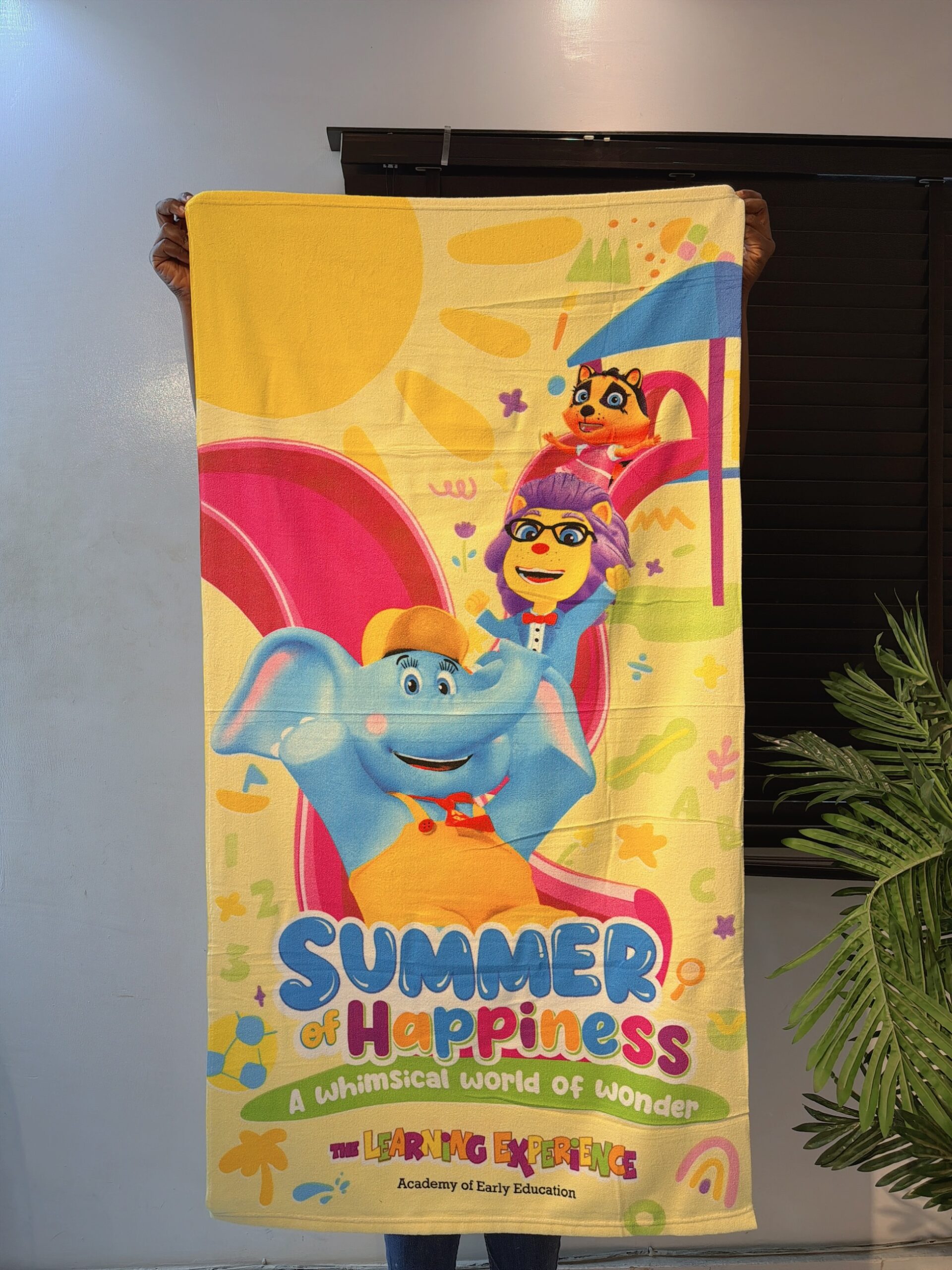 SUMMER HAPPINESS KIDS LARGE TOWEL 28/51 INCHES