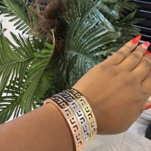 STACK BRACELET (3 BRACELET SILVER, GOLD AND ROSEGOLD) 004