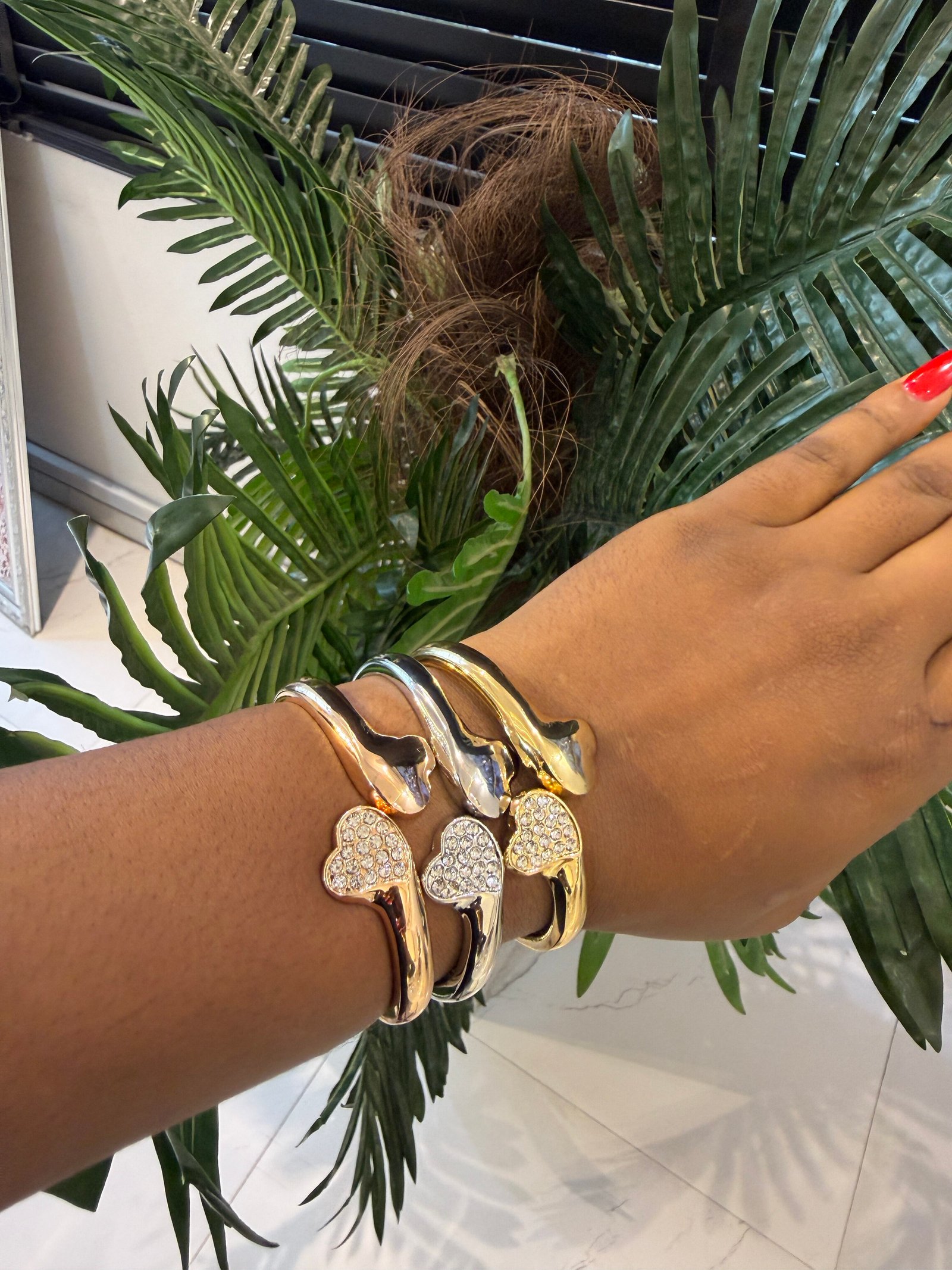 STACK BRACELET (3 BRACELET SILVER, GOLD AND ROSEGOLD) 005