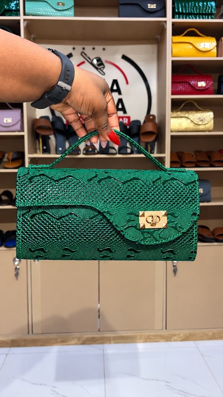 Green Handmade Bag 003