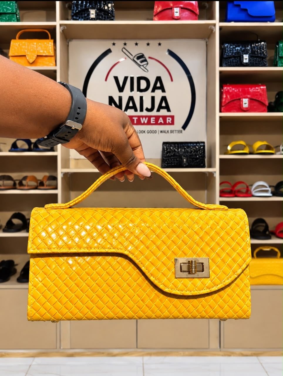 Yellow Handmade Bag 010
