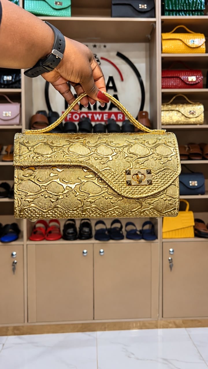 Gold Handmade Bag 001