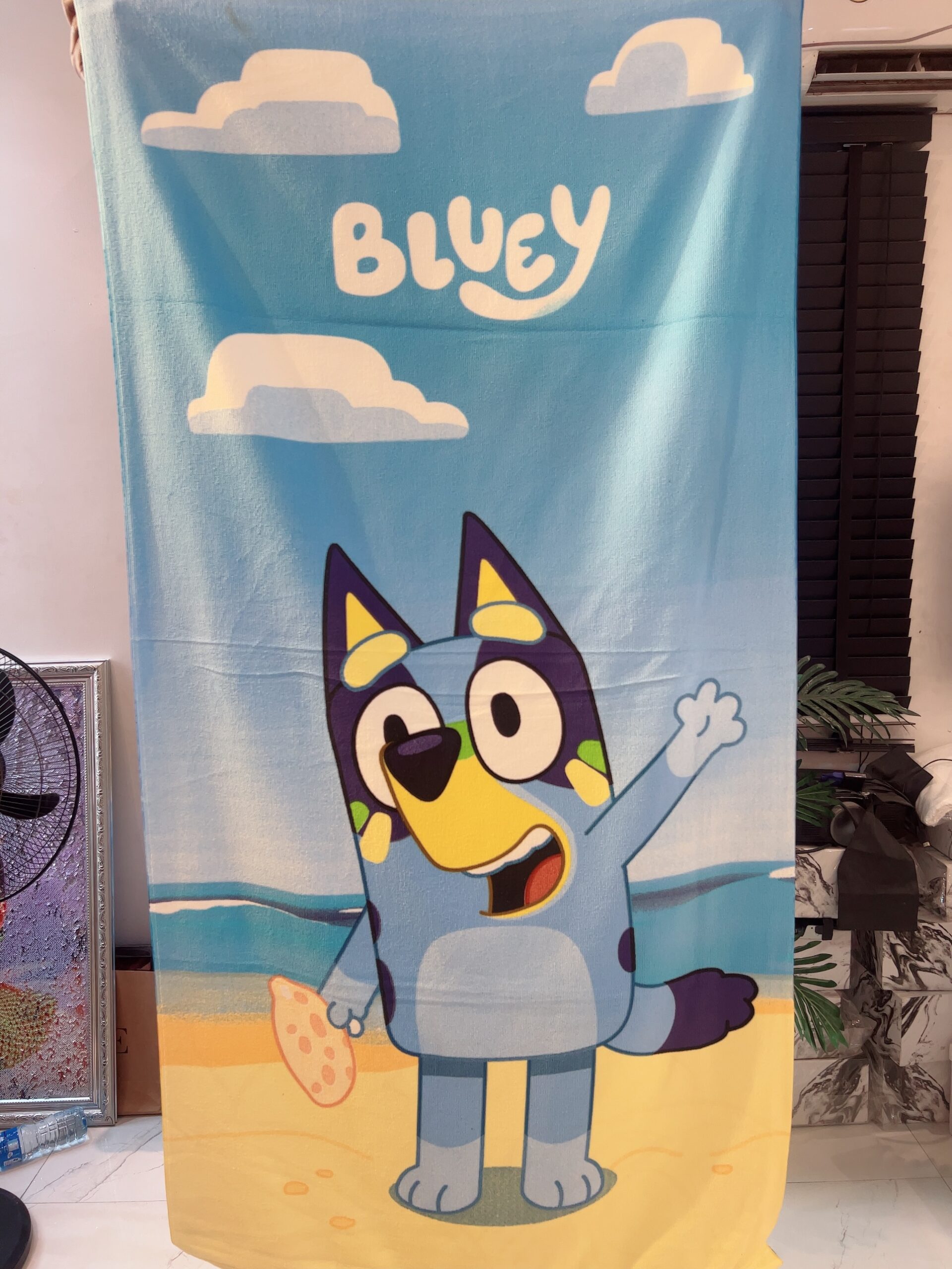 BLUEY KIDS LARGE TOWEL 28/51 INCHES