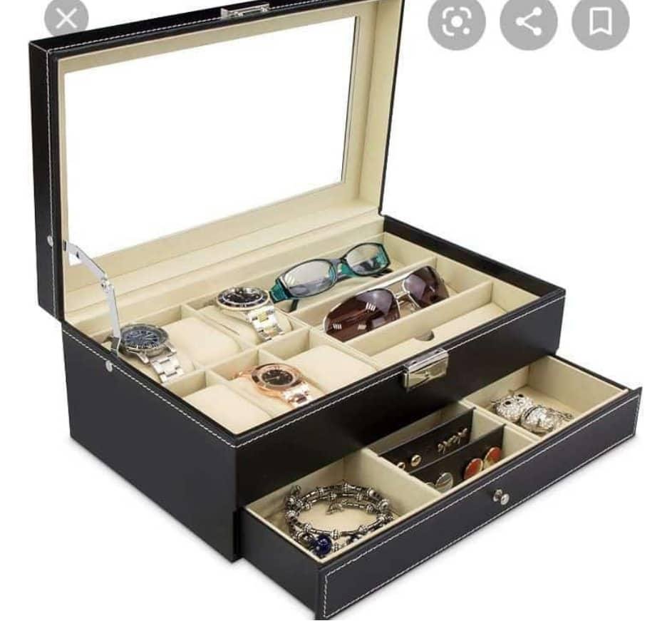 MEN JEWELRY ORGANIZER 2LAYER
